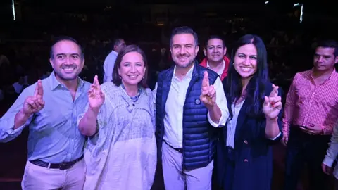 Miguel Ángel Yunes Márquez da respaldo a Xóchitl Gálvez como candidata del Frente
