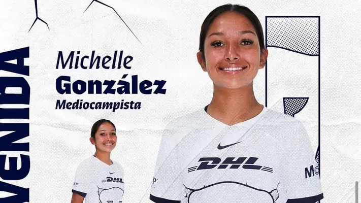Michelle González fue anunciada como refuerzo de Pumas y ya debutó ante Tigres