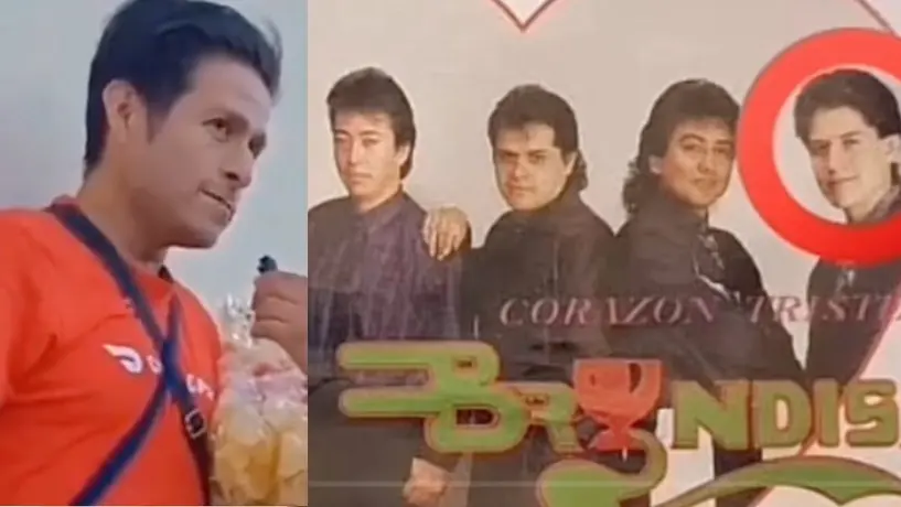 ¿De ser cantante famoso del Grupo Bryndis a vender papas?