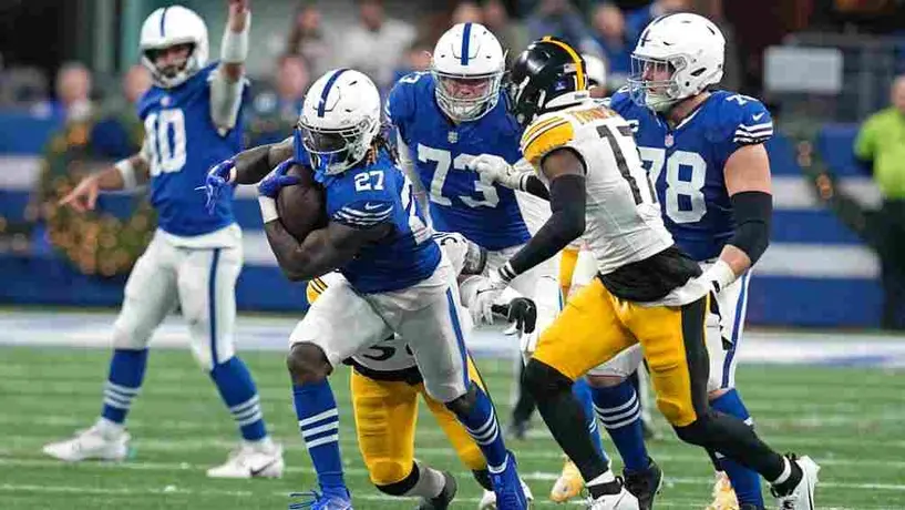 NFL: Los Indianapolis Colts vinieron de atrás para vencer a los Pittsburgh Steelers