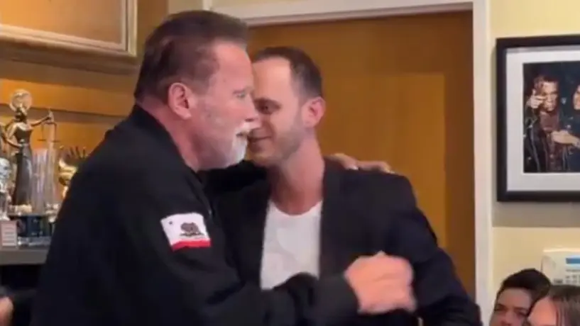 ¡Y volvió! Arnold Schwarzenegger se reúne con sobrevivientes israelíes víctimas de Hamás