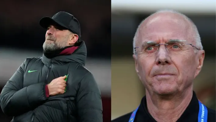 Jürgen Klopp, dispuesto a cumplir sueño de Sven-Goran Eriksson: ser DT del Liverpool por un día