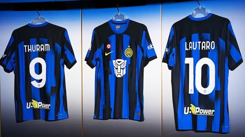 ¡Del cine al futbol! Inter de Milán lanza playera de 'Transformers' para el duelo contra Udinense