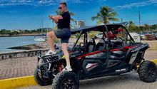 Murió el influencer mexicano Sebastián Bautista, luego de un accidente a bordo de un Rzr