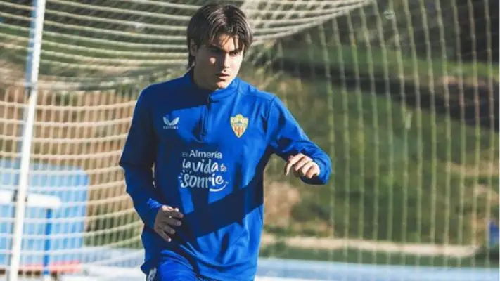 Luka Romero llega al Almería procedente del AC Milan