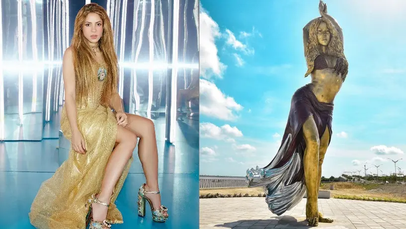 Te decimos los significados de la escultura de bronce de Shakira