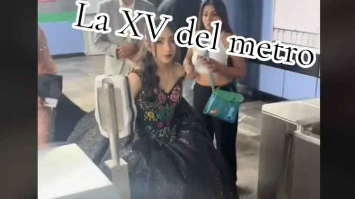 ¡La quinceañera del Metro! Conócela