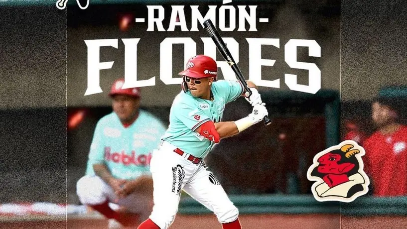LMB: Ramón Flores regresa con Diablos Rojos del México para la temporada 2024