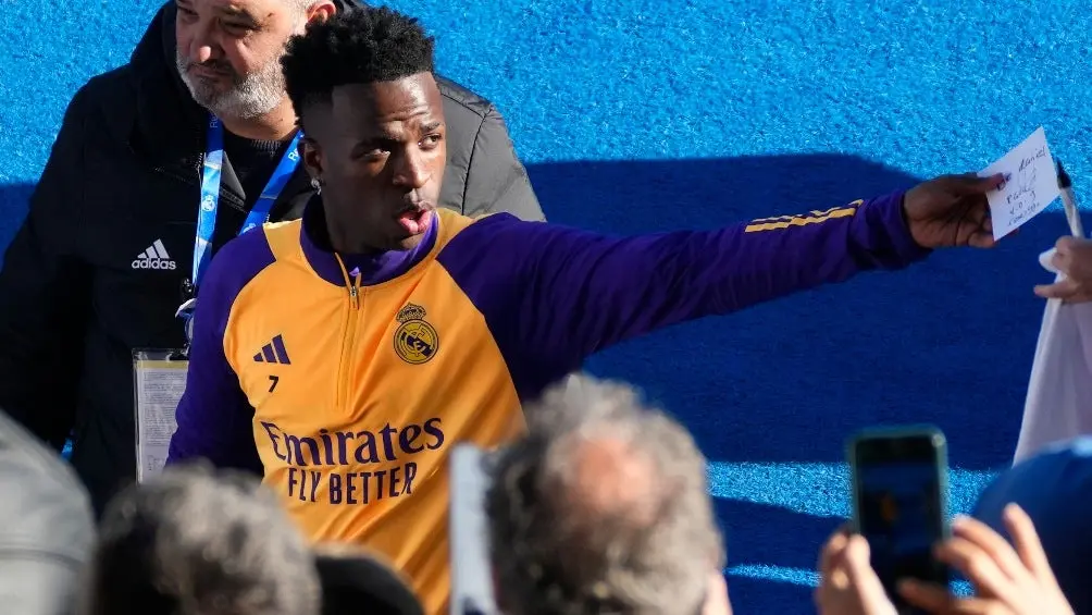 El error en el nuevo tatuaje de Vinicius Júnior del que todos hablan | AP