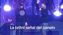 Canelo Álvarez pintó dedo durante concierto de Luis Conriquez