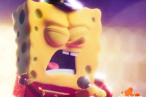 ¡Show de lujo! Bob Esponja tendrá presentación en el Super Bowl 2024
