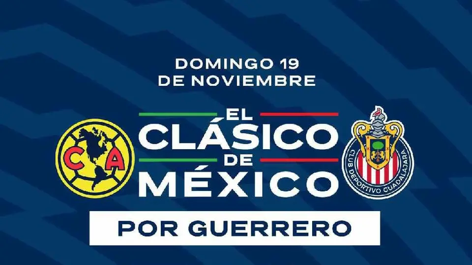 América y Chivas jugarán Clásico de Leyendas para damnificados de Guerrero