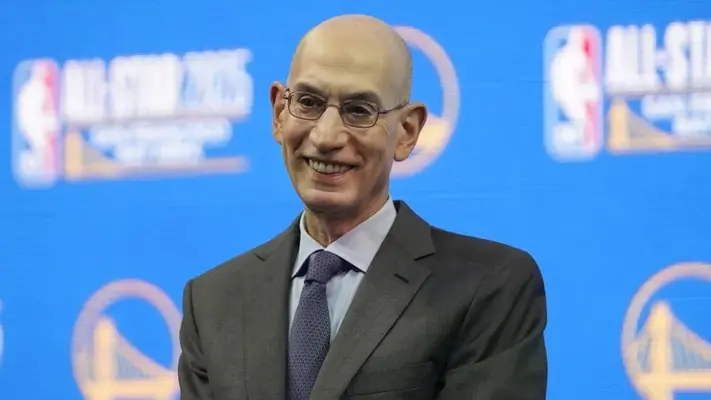 Adam Silver, comisionado de la NBA, cerca de una extensión hasta 2029