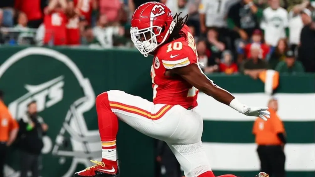 Isiah Pacheco, corredor de Kansas City Chiefs | INSTAGRAM: @lil_poppy856