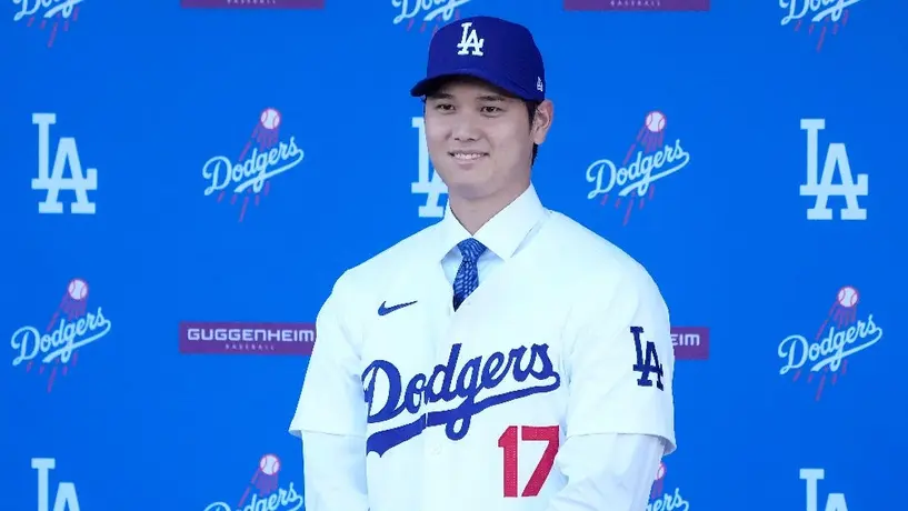 ¡Ya luce los colores! Shohei Ohtani es presentado con los Dodgers