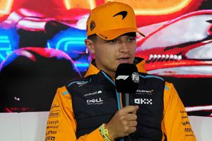 Lando Norris abandonó el GP de Las Vegas tras un choque fuerte con la barrera