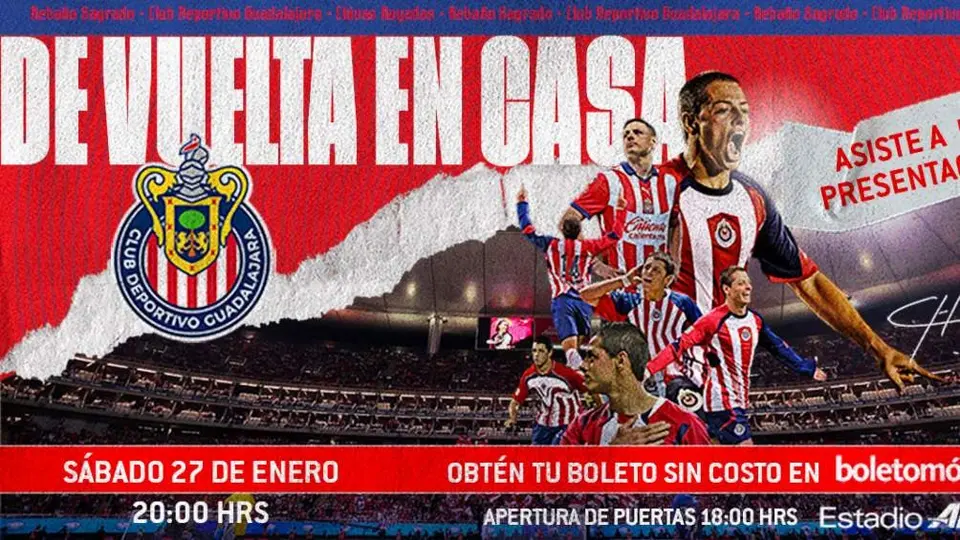 Reventa saca provecho de Chicharito Hernández y venden boletos de su presentación, Chivas los dio gratis