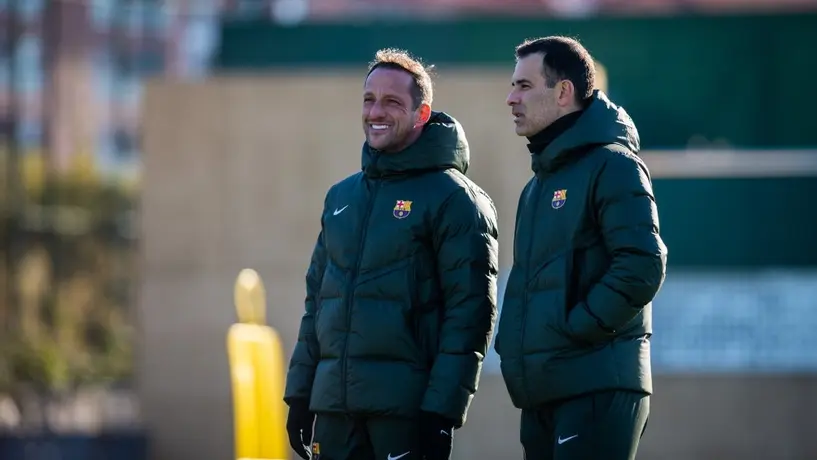¿Presión? FC Barcelona pone a Juliano Belletti como auxiliar de Rafa Márquez 