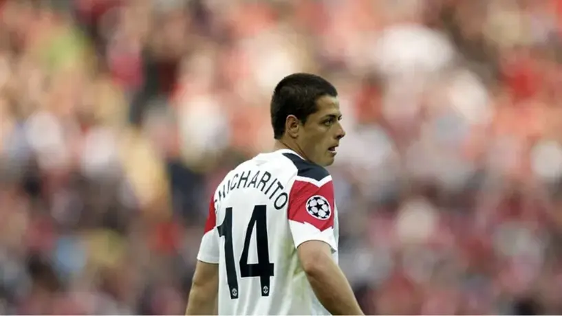 Chicharito le agradece a Ricardo Marín por dejarle el dorsal 14