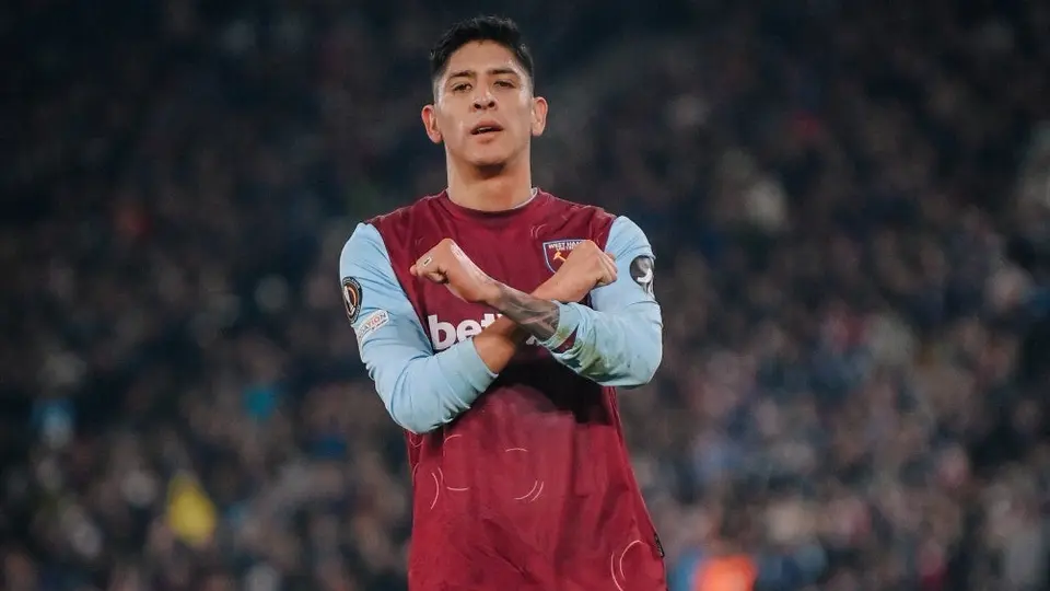 ¡Anda 'Machín'! Edson Álvarez marcó su primer gol con West Ham en una noche soñada