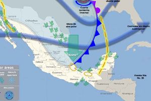 SEP anunció que Frente Frío 25 obliga a suspender regreso a clases en 17 municipios de Sonora