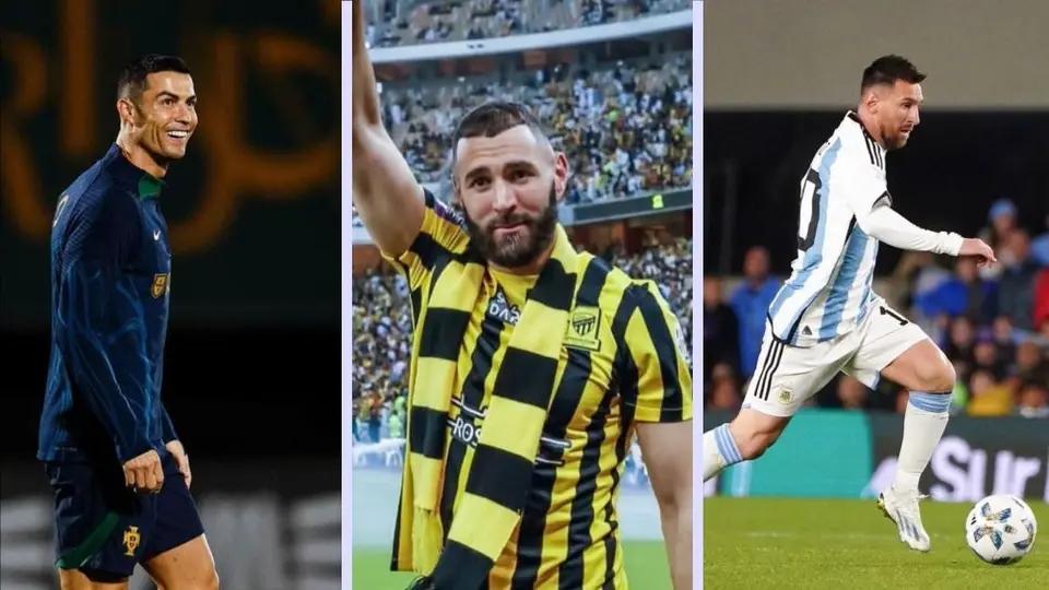 Karim Benzema arma su 11 ideal y deja fuera a Cristiano Ronaldo y Lionel Messi