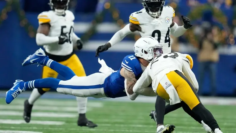 NFL suspende a Damontae Kazee el resto de la temporada por golpe a Michael Pittman Jr
