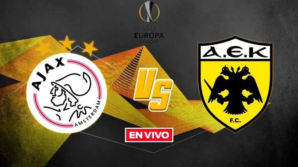Ajax vs AEK Atenas EN VIVO Europa League Jornada 6