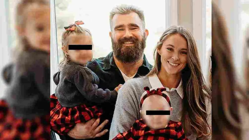 Kylie Kelce, esposa de Jason, aceptó que el futbol "entorpece" los planes de Navidad