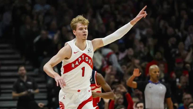 ¡Vaya introducción! Locutor de Raptors presentó a Gradey Dick con apodo inusual