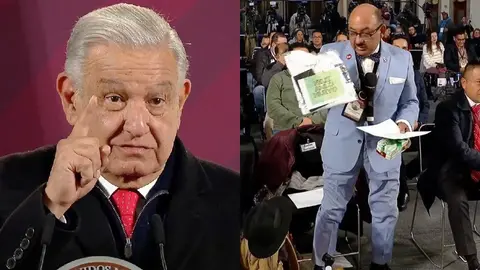 AMLO ‘batea’ a 'Lord Molécula' tras invitarlo a jugar dominó cuando ya no sea Presidente
