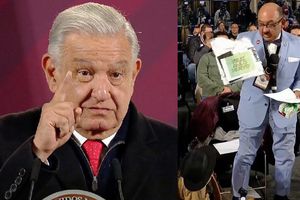 AMLO ‘batea’ a 'Lord Molécula' tras invitarlo a jugar dominó cuando ya no sea Presidente