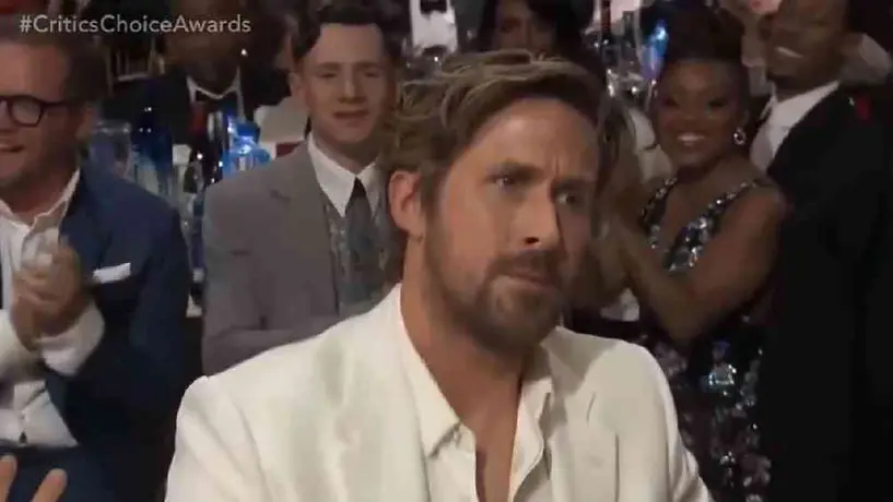 Critics Choice Awards 2024: Ryan Gosling se hace viral al sorprenderse por ganar el premio a ‘Mejor Canción’
