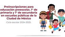 Este martes inician las preinscripciones de la SEP para 2024-2025 ¡Entérate del calendario!