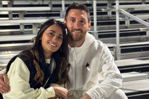 Lionel Messi y su familia llegan a Rosario para pasar las fiestas decembrinas