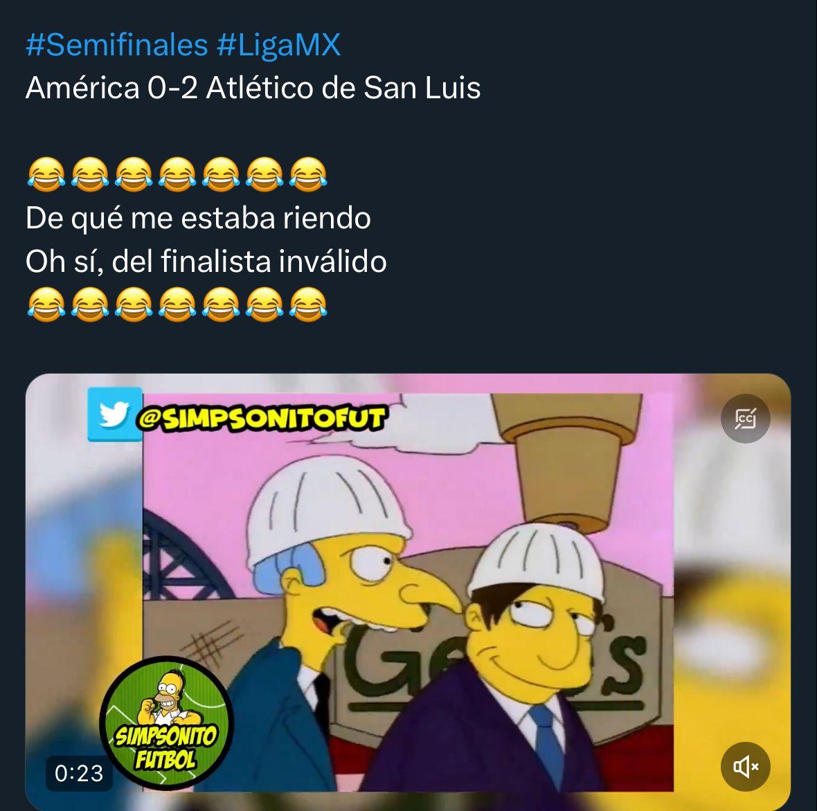 Los memes que dejó la derrota del América ante San Luis en el Estadio Azteca