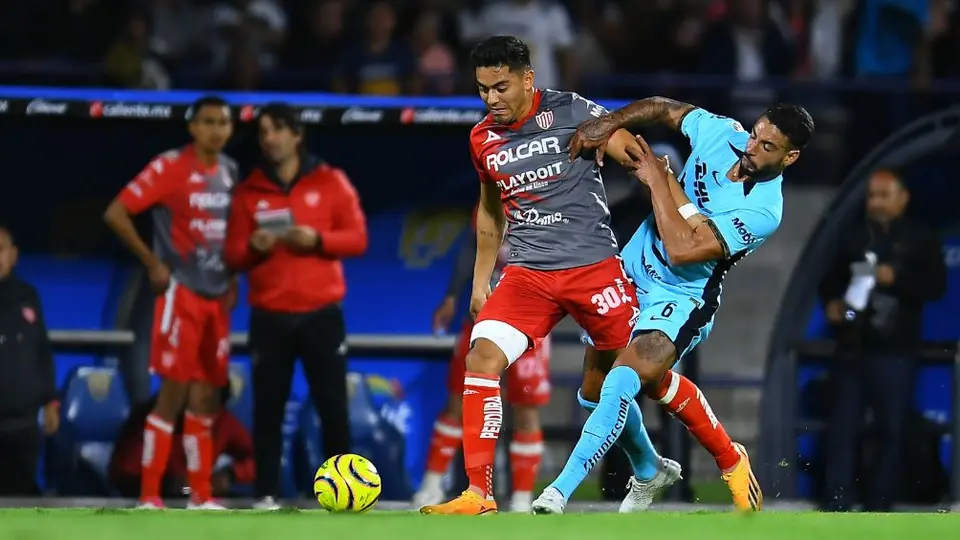 Auxiliar técnico de Necaxa tras el empate ante Pumas: "Les jugamos de igual a igual"