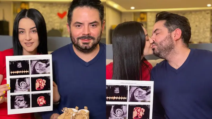 José Eduardo hace abuelos a Victoria Ruffo y a Eugenio Derbez