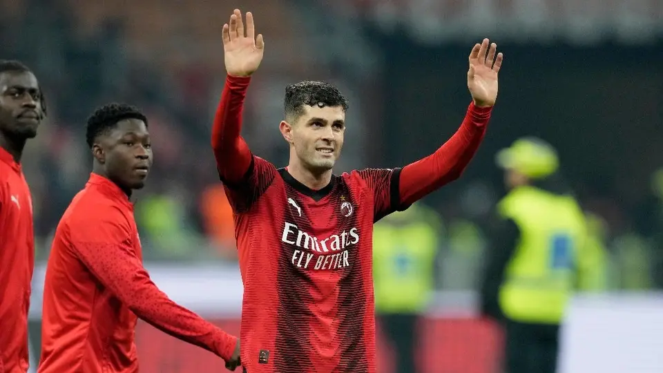 Pulisic impone nuevo récord en la Serie A en el triunfo del AC Milan contra Sassuolo