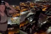 Muere paracaidista tras aventarse desde el piso 29 de un edificio y todo queda registrado en video