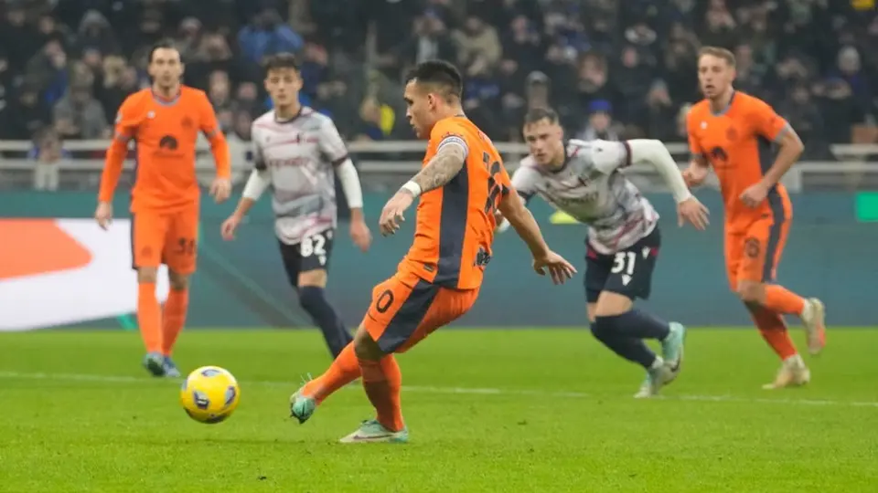 Bolonia elimina a Inter de Milan de la Copa Italia en tiempo extra; Lautaro falló un penalti