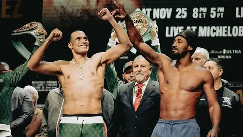 ¿Se cumplirá? IA revela quién ganará la pelea entre Benavidez y Andrade
