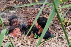 Migrantes mueren ahogados en el fango del Río Bravo al cruzar a EUA