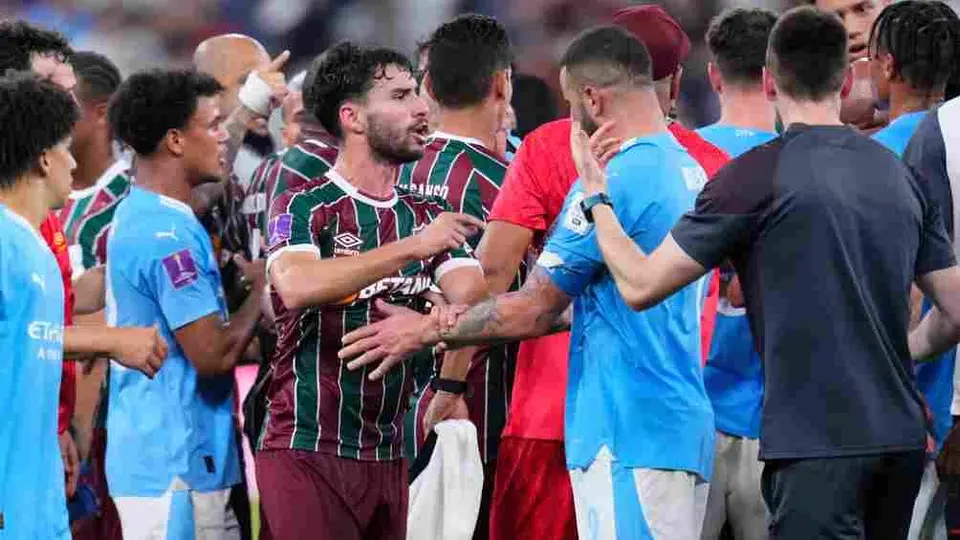 Mundial de Clubes 2023: Felipe Melo tuvo conato de bronca con Kyle Walker y Jack Grealish
