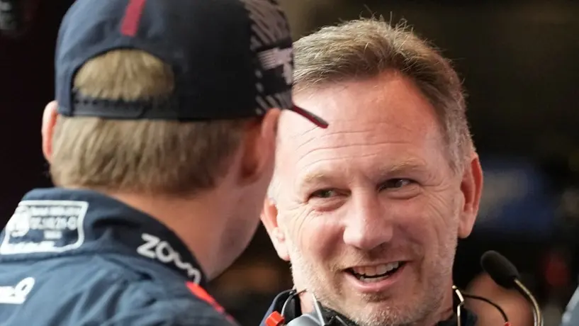Horner le da esperanzas a Checo para el GP de Las Vegas: 'Puedes adelantar'