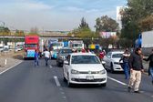 Autopista México-Querétaro: Transportistas protestan por mayor seguridad en las carreteras
