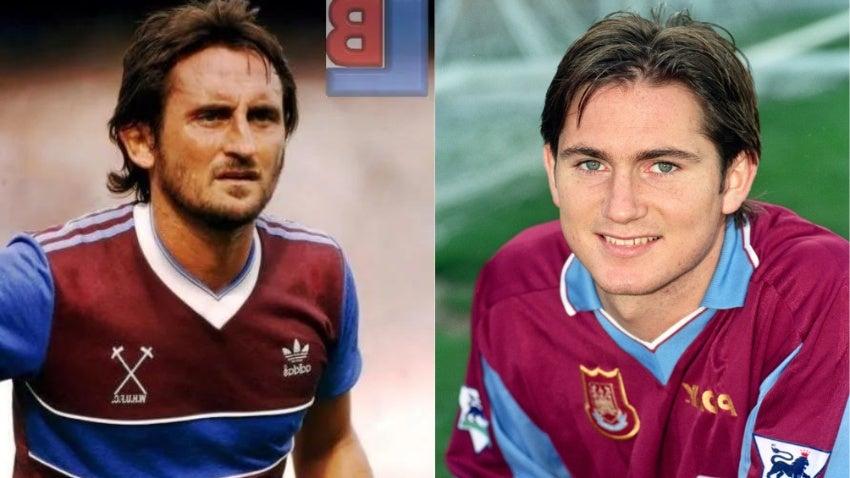 Frank Lampard papá y Frank Lampard hijo