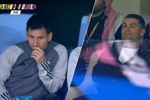 Messi vs Cristiano Ronaldo: CR7, captado disfrutando del 'baile' del Al-Nassr sobre el Inter de Miami