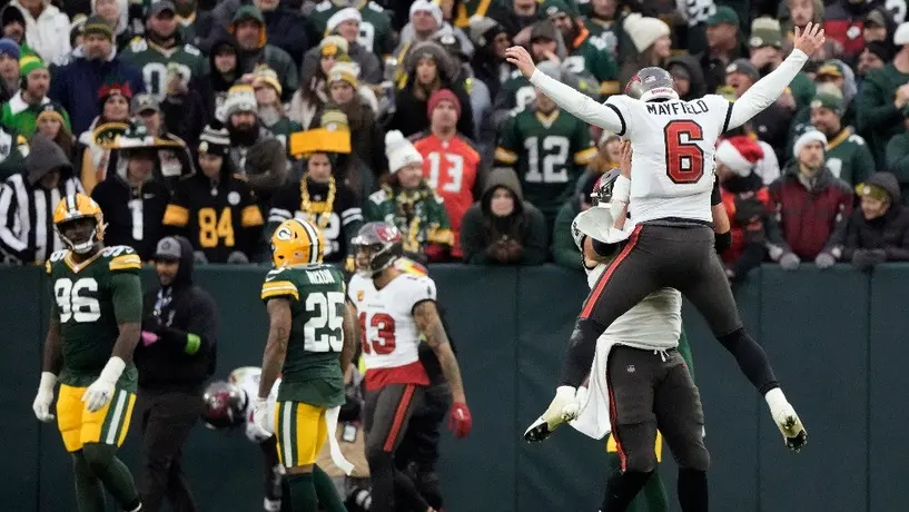 NFL: Baker Mayfield lidera el triunfo de los Buccaneers frente a los Pakers