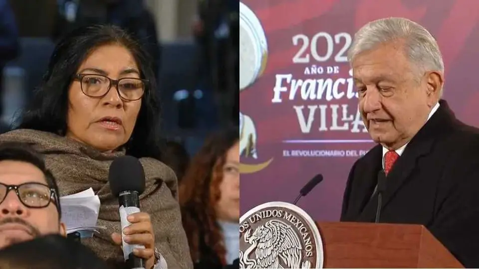 Periodista le debate de tú a tú a López Obrador en ‘la mañanera’